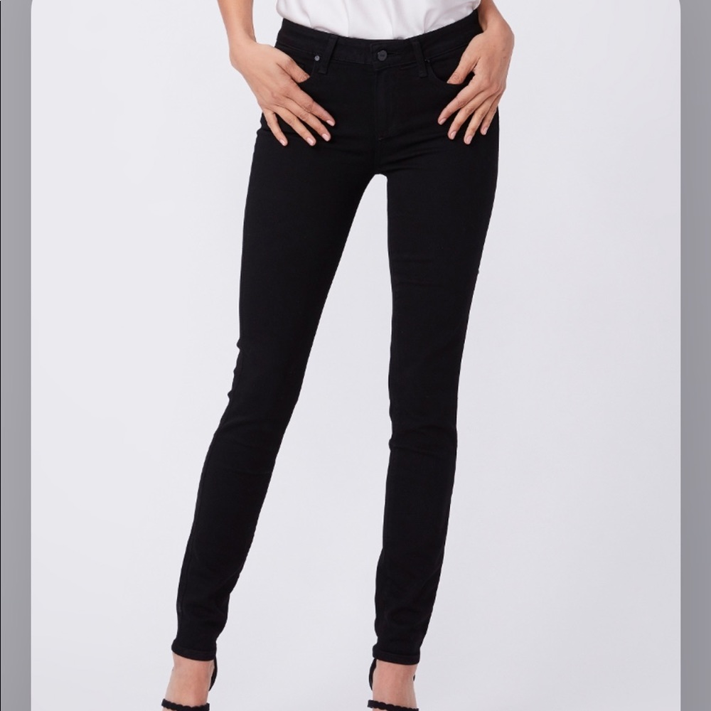 PAIGE, Black Verdugo Ultra Skinny Jeans